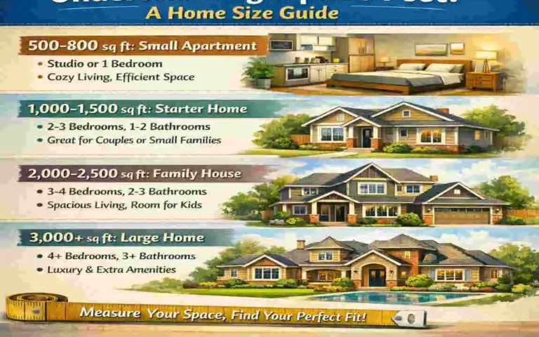 how big is square feet house
