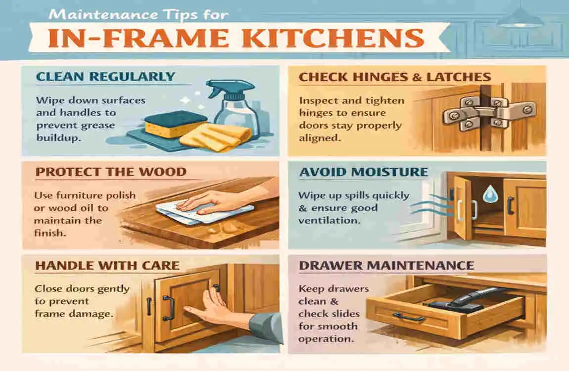 whats an in frame kitchen