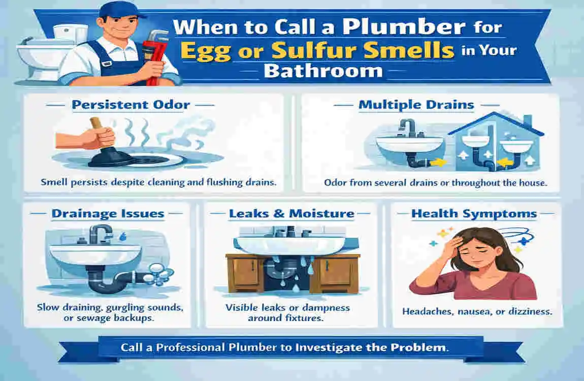why does my bathroom smell like eggs