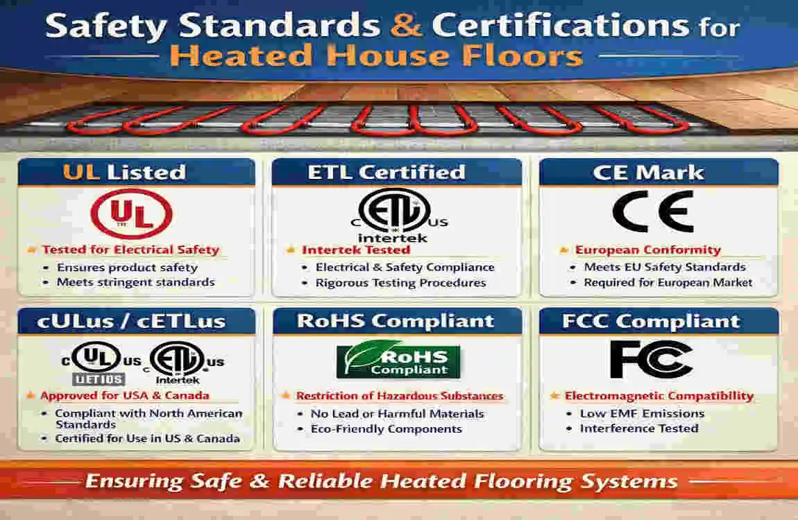 are heated floors safe