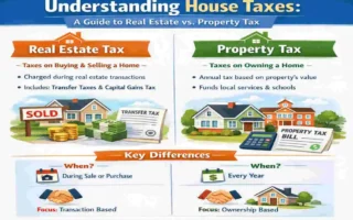 are real estate taxes and property taxes the same