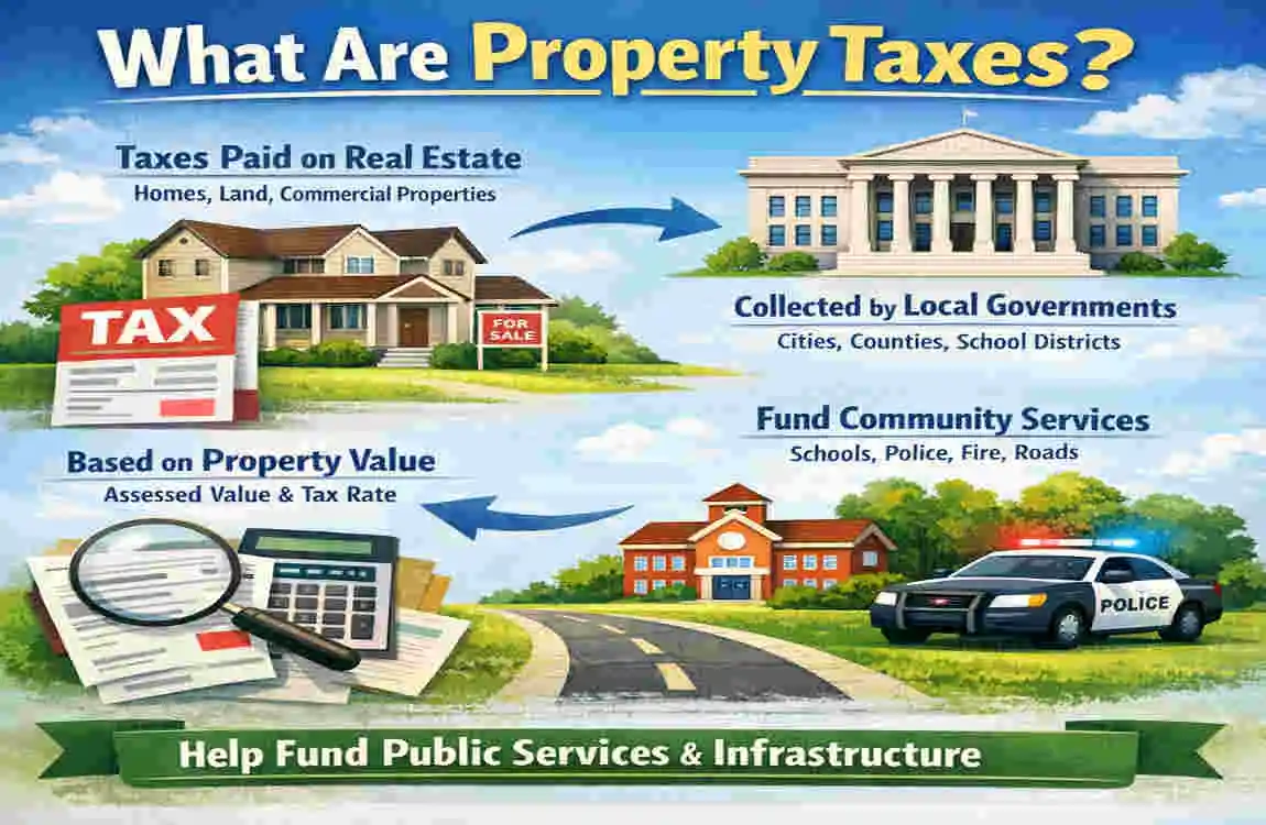 are real estate taxes and property taxes the same