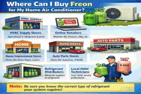 Where to Buy Freon for Home Air