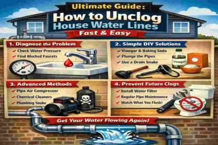 How to Unclog Water Lines in House