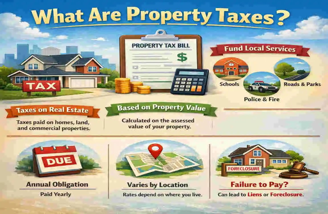 are real estate taxes and property taxes the same