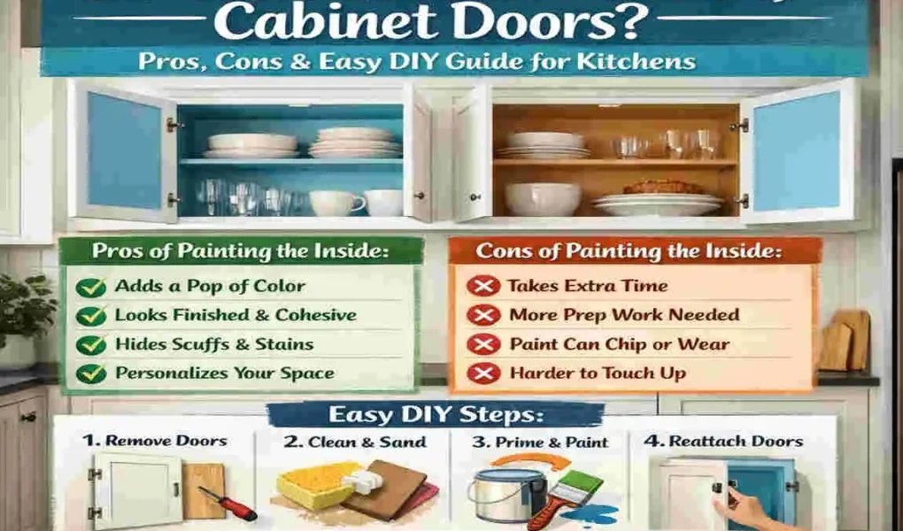 do you paint the inside of cabinets doors