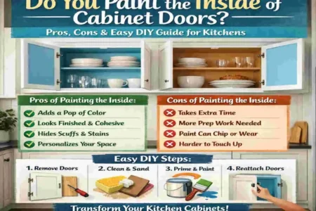 do you paint the inside of cabinets doors