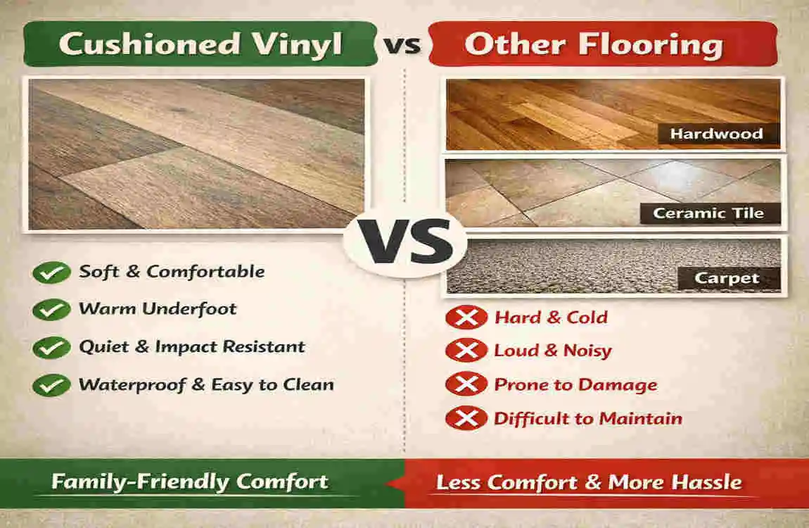 What Is Cushioned Vinyl Flooring