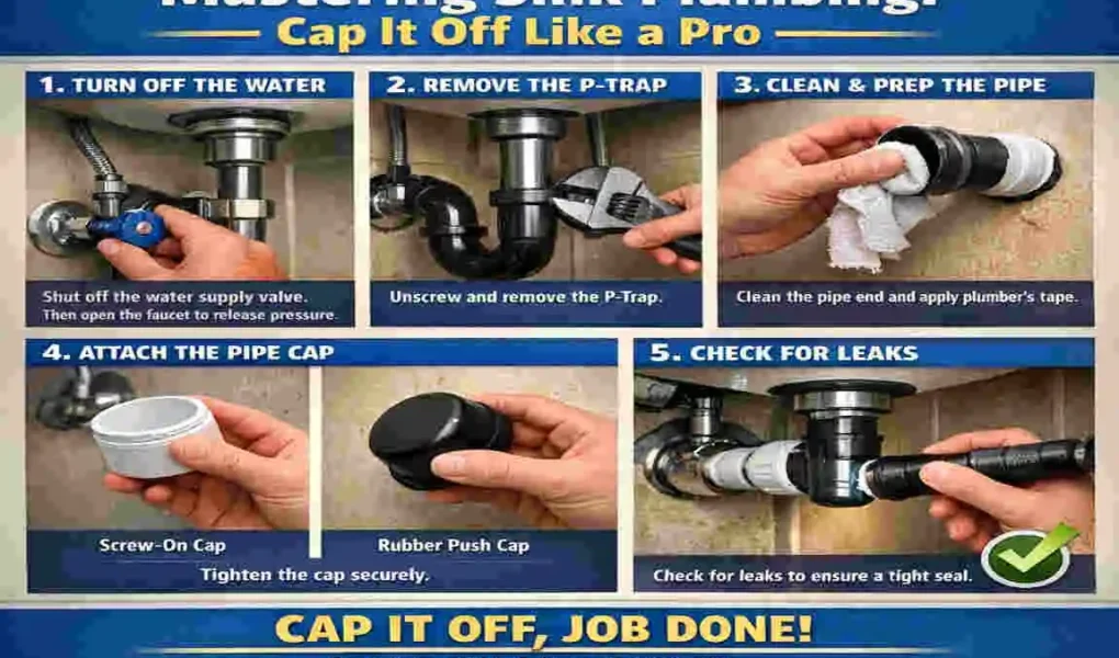 How to Cap Off Sink Plumbin