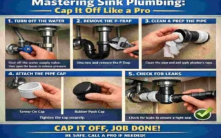 How to Cap Off Sink Plumbin
