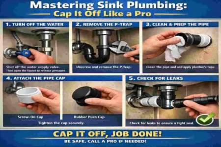 How to Cap Off Sink Plumbin