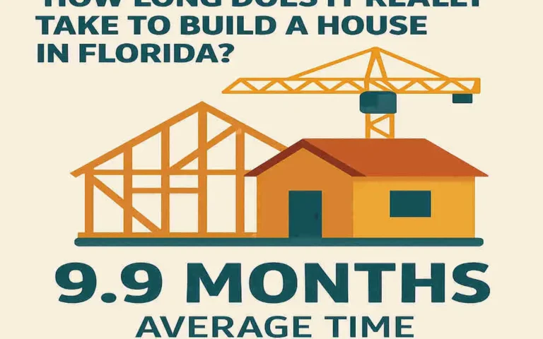 how long to build a house in florida