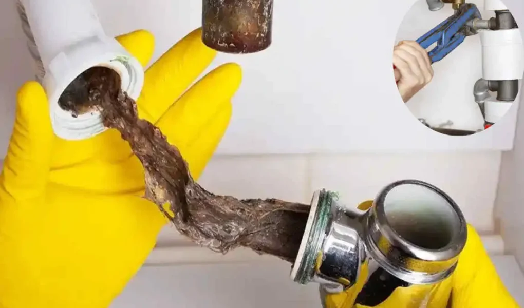 how to unclog water lines in house