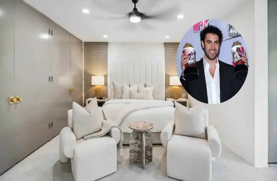 Sacha Baron home