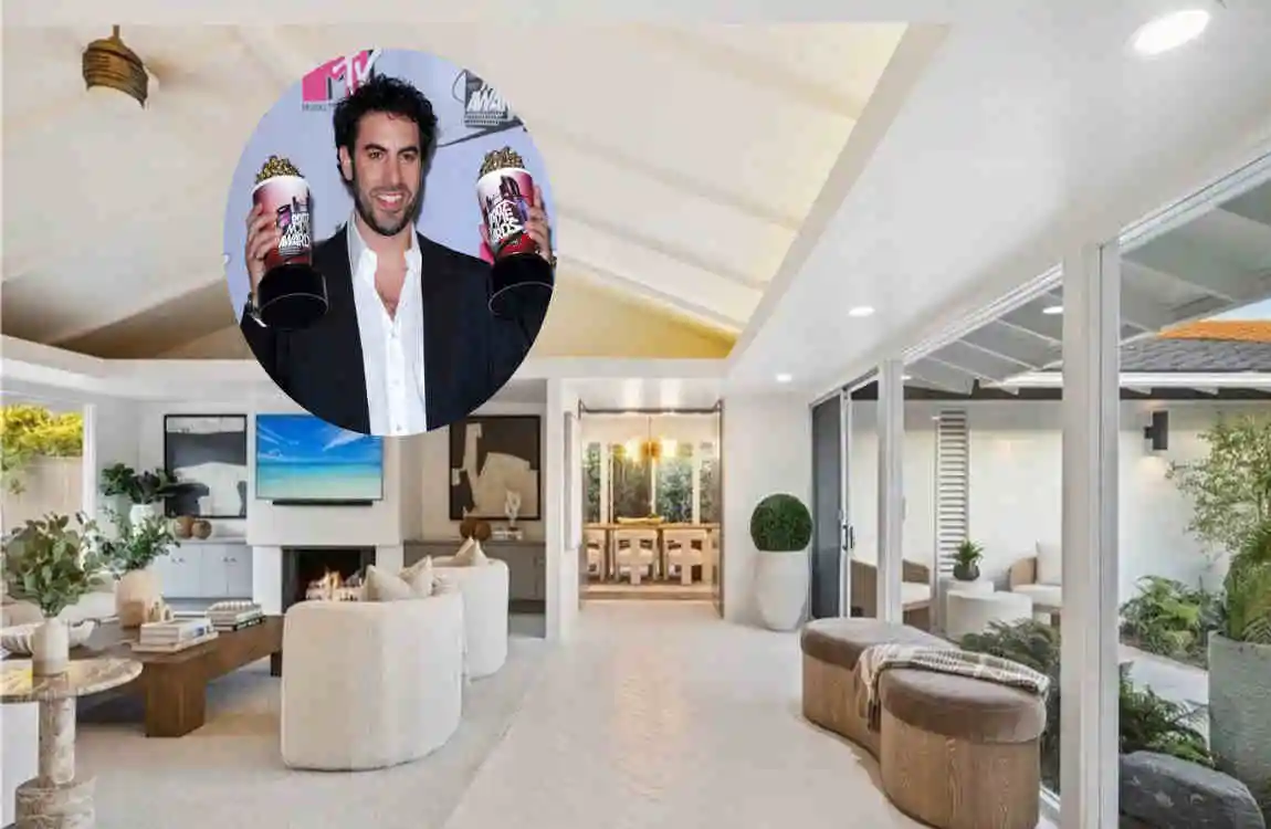 Sacha Baron home