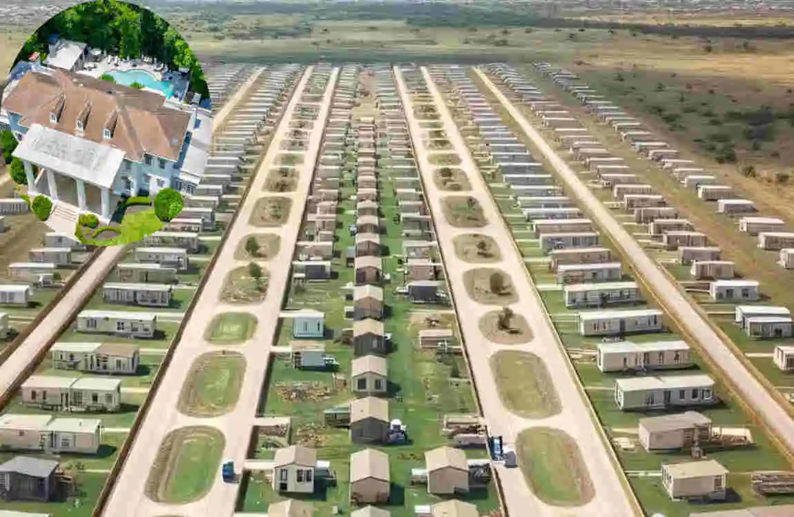 how much land is required for a mobile home