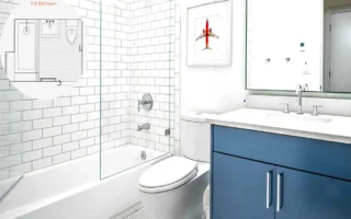 are bathrooms included in square footage