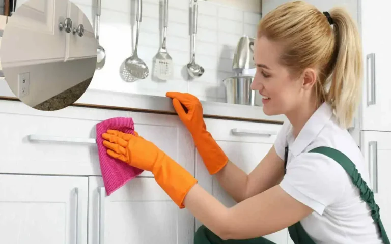 how to remove steam marks from kitchen cabinets