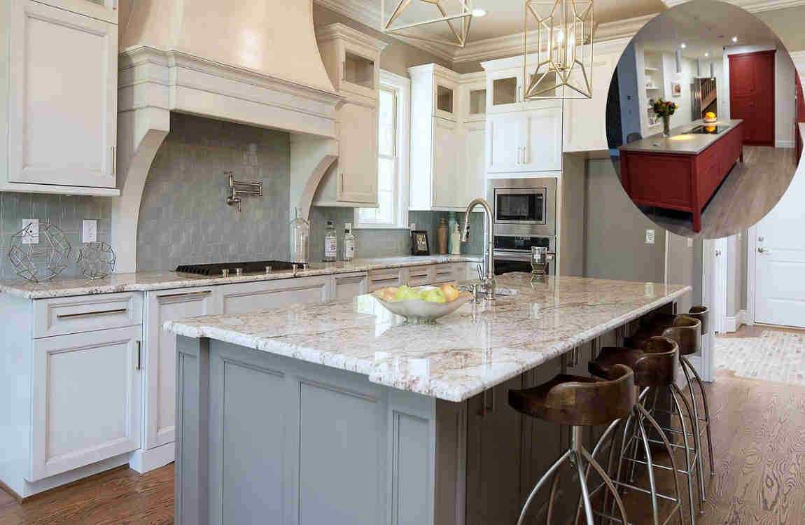 how wide is a kitchen countertop