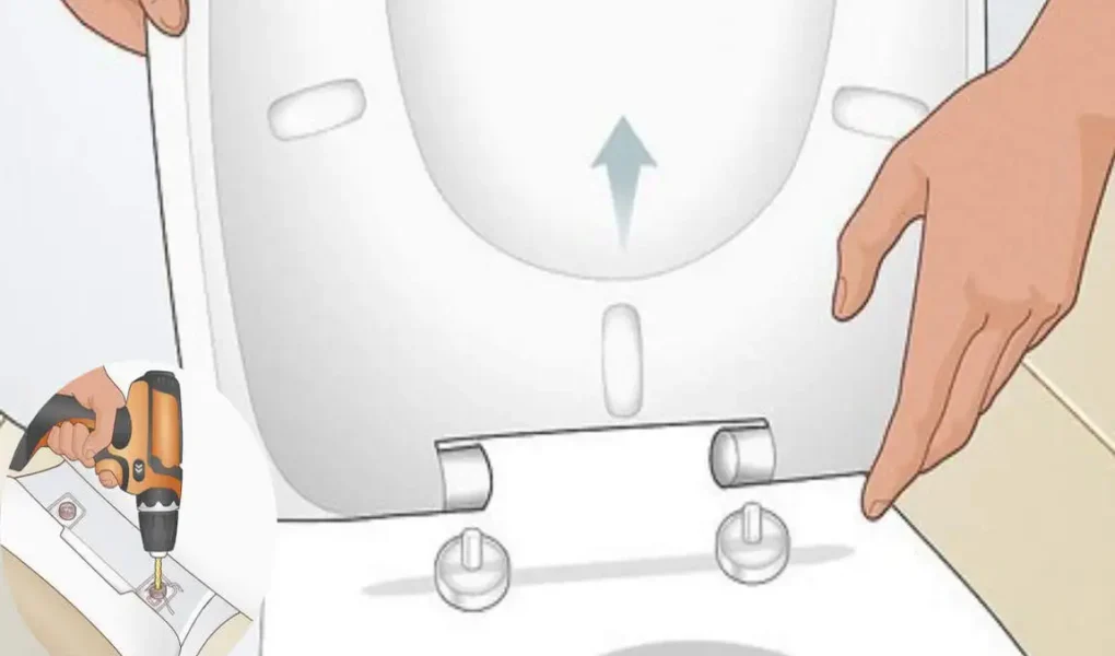 how to change toilet seat with hidden bolts