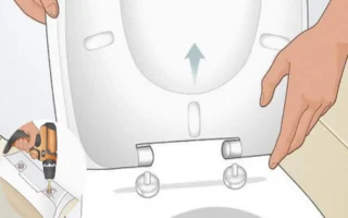how to change toilet seat with hidden bolts