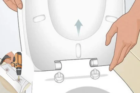 how to change toilet seat with hidden bolts