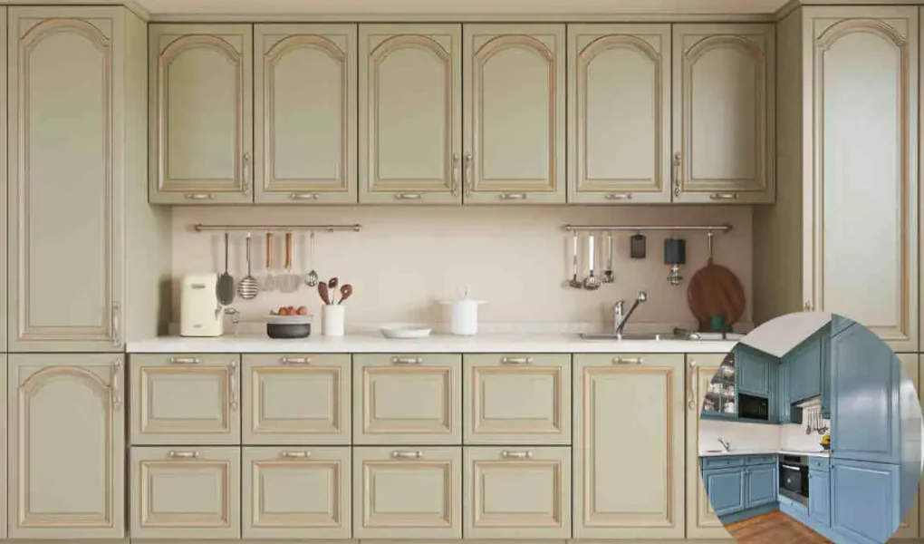 can you use canned spray paint for kitchen cabinets