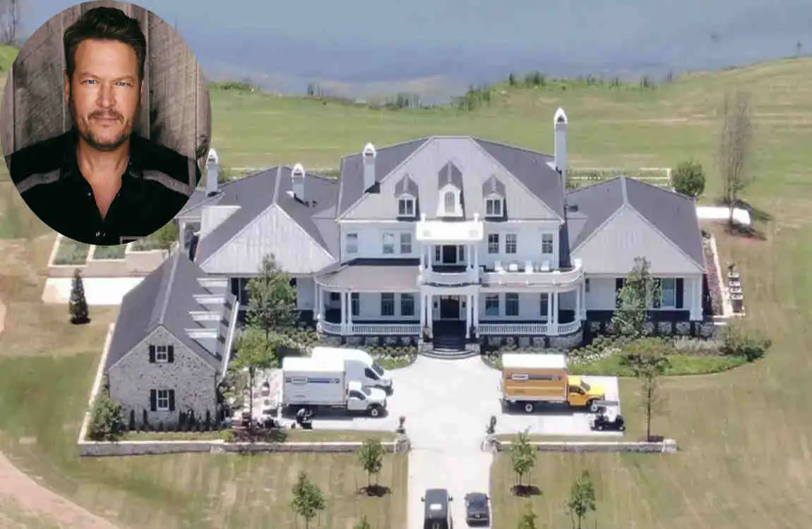 Blake Shelton’s Stunning Oklahoma house