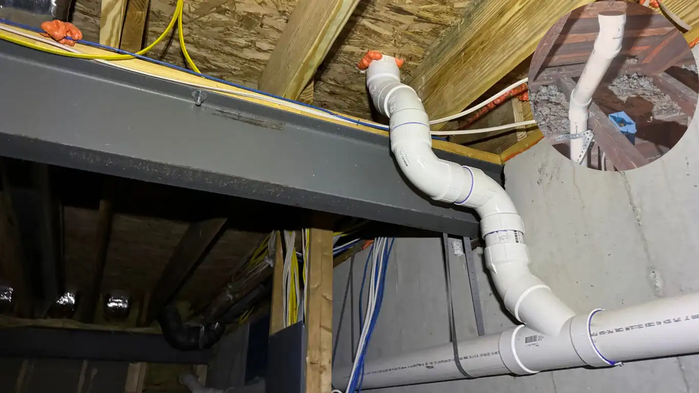 how many elbows can a plumbing vent have