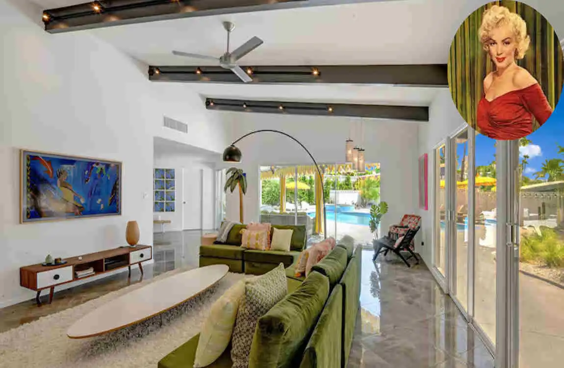 Marilyn Monroe's Palm Springs house Photos