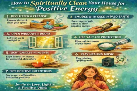 how to spiritually clean your house