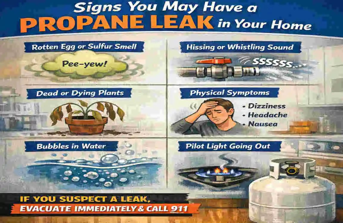 what does propane smell like in a house
