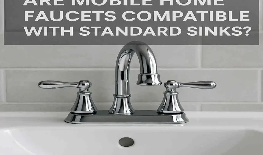Are Mobile Home Faucets Compatible with Standard Sinks?