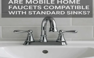 Are Mobile Home Faucets Compatible with Standard Sinks?