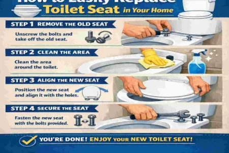 how to change toilet seat with hidden bolts