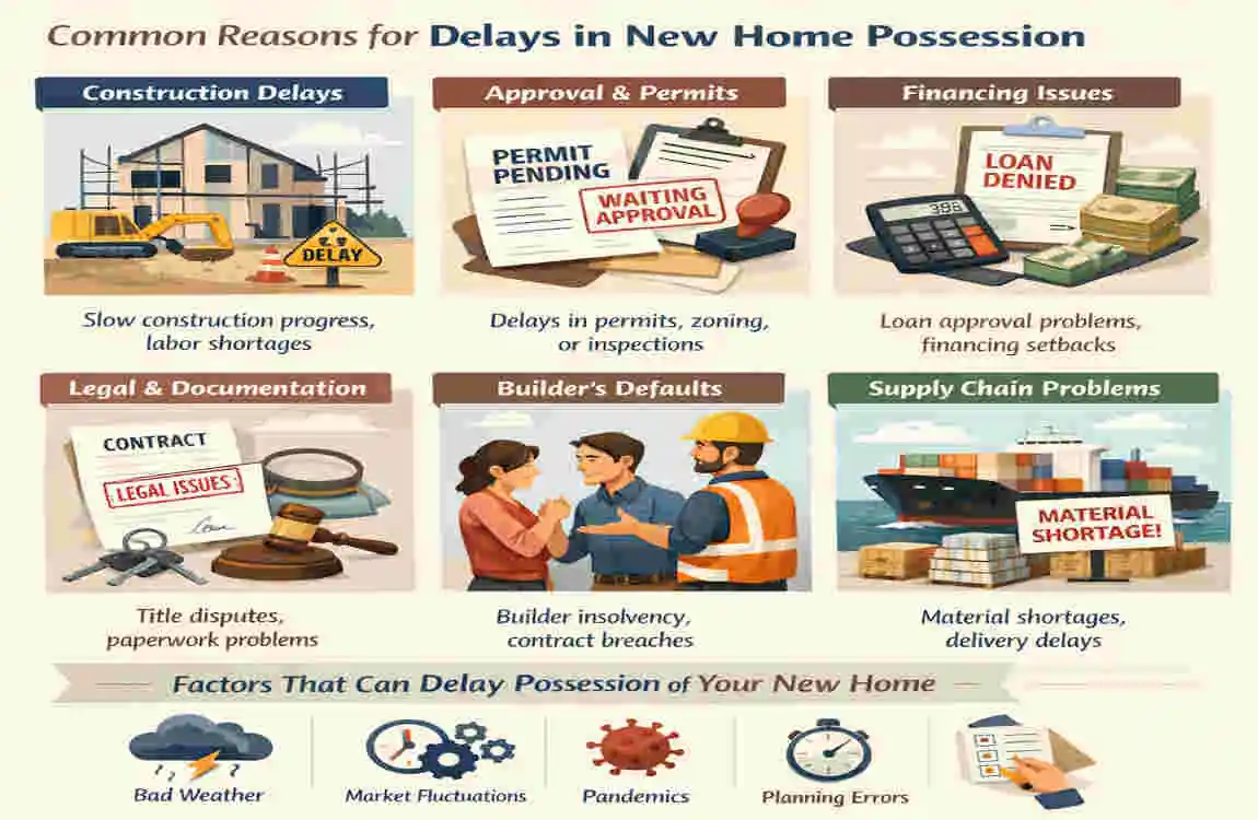 when does buyer take possession of home