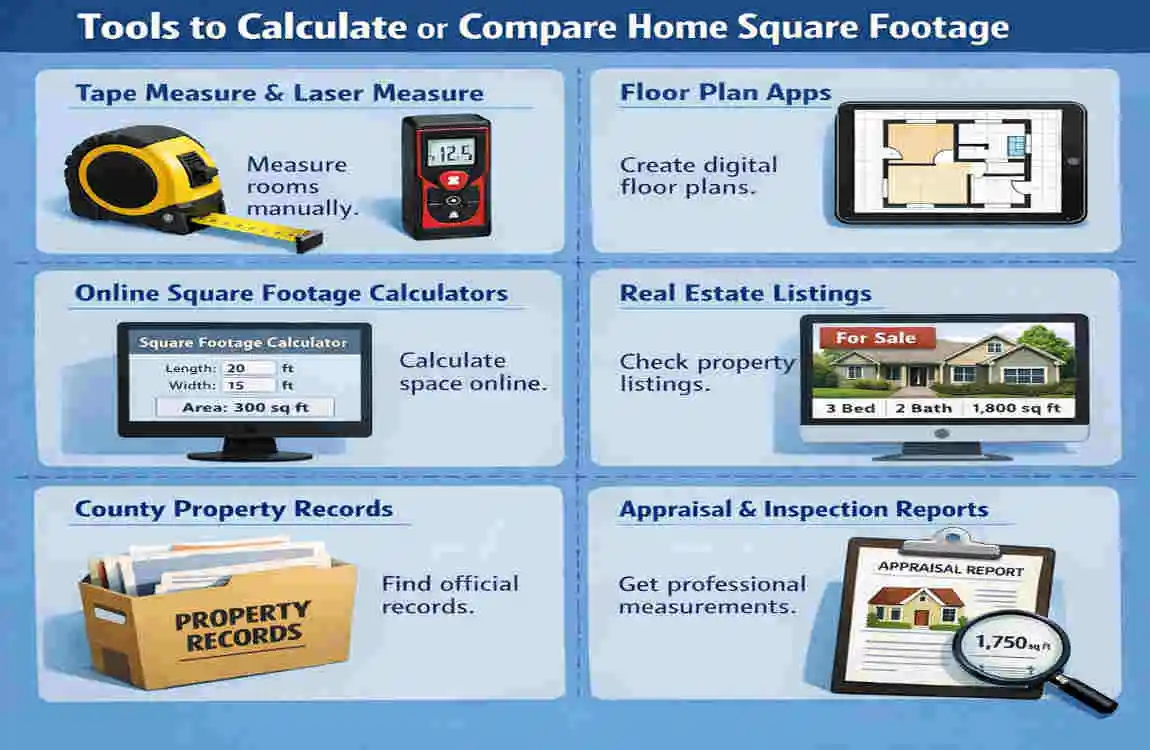 how big is square feet house