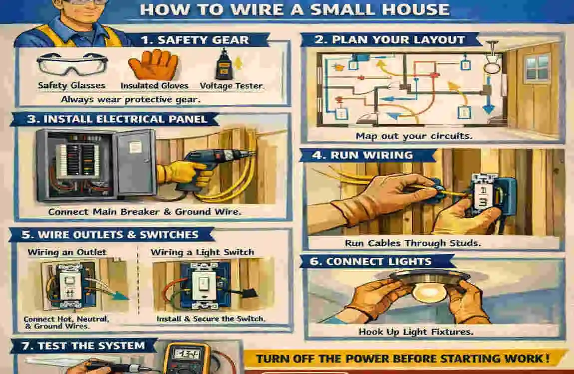 How to Wire a Small House: Step-by-Step DIY Guide for Safe, Off-Grid Living