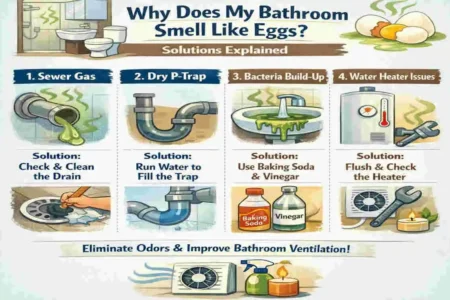 why does my bathroom smell like eggs
