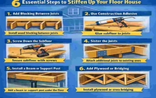 how to stiffen up a floor
