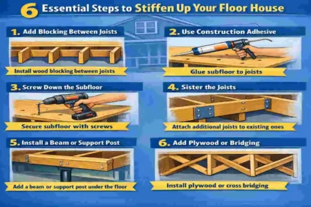 how to stiffen up a floor