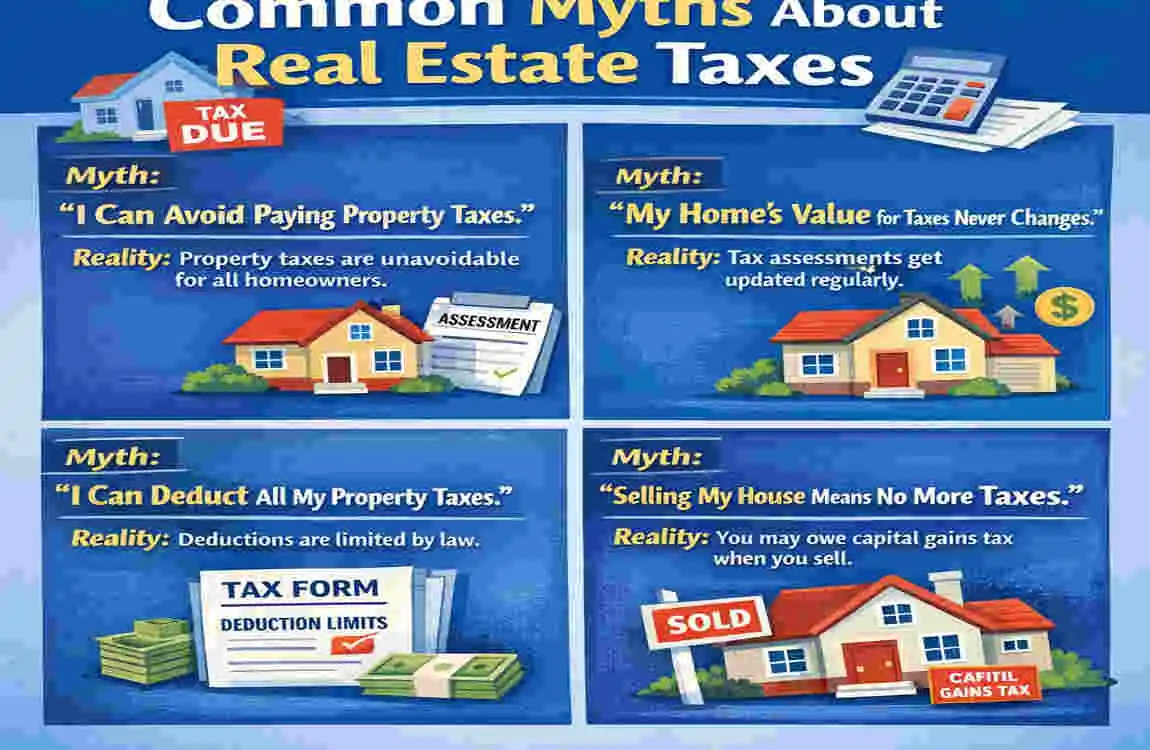 are real estate taxes and property taxes the same