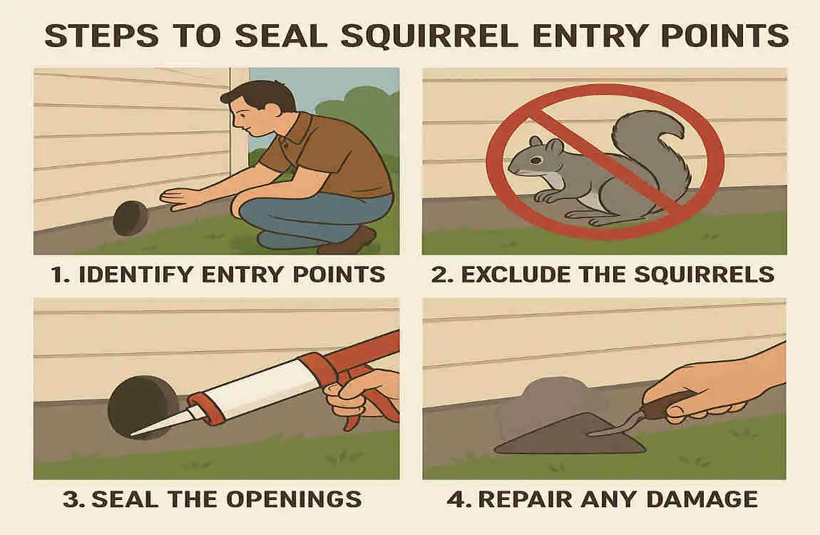 How to Identify Squirrel Entry Points in Your House