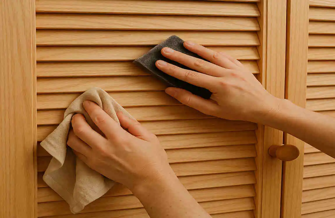 How to Sand Louvered Doors for a Beautiful Home Finish