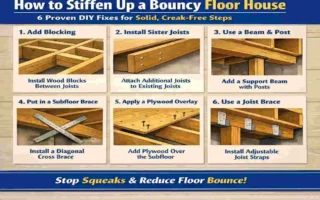 how to stiffen up a floor
