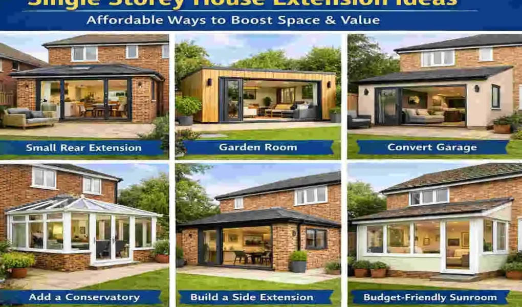 single storey house extension