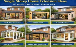 single storey house extension