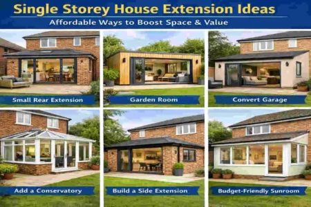 single storey house extension
