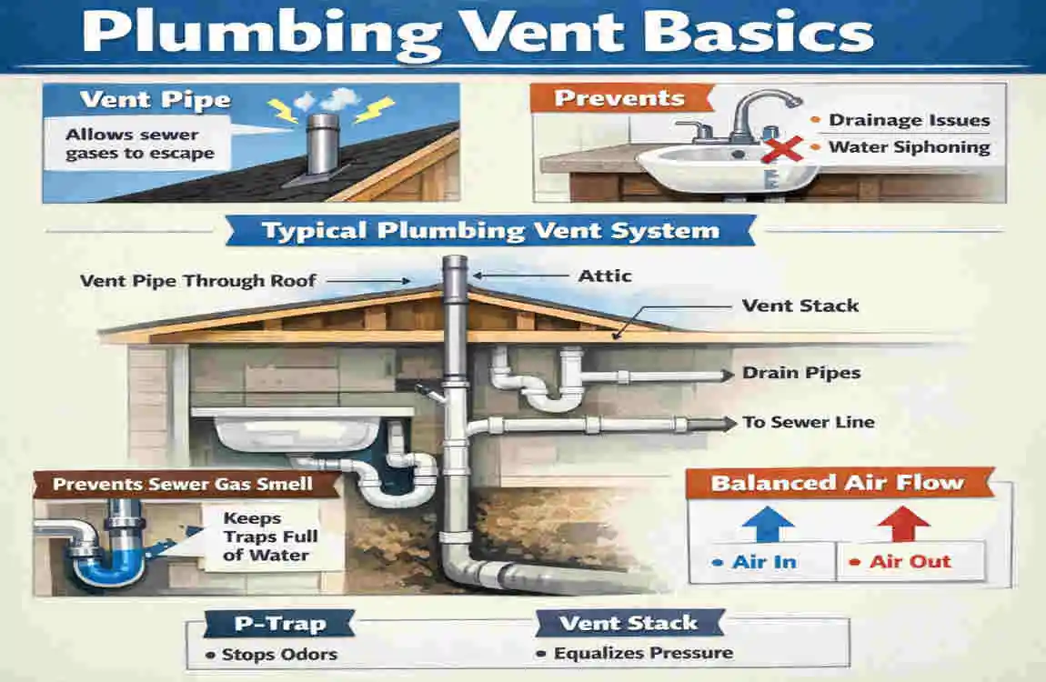 how many elbows can a plumbing vent have