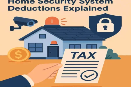 Are Home Security Systems Tax Deductible?